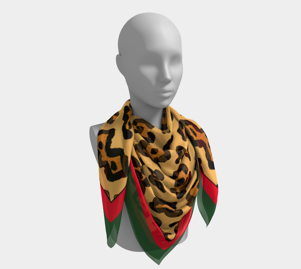 New JERSEY LEOPARD Scarf