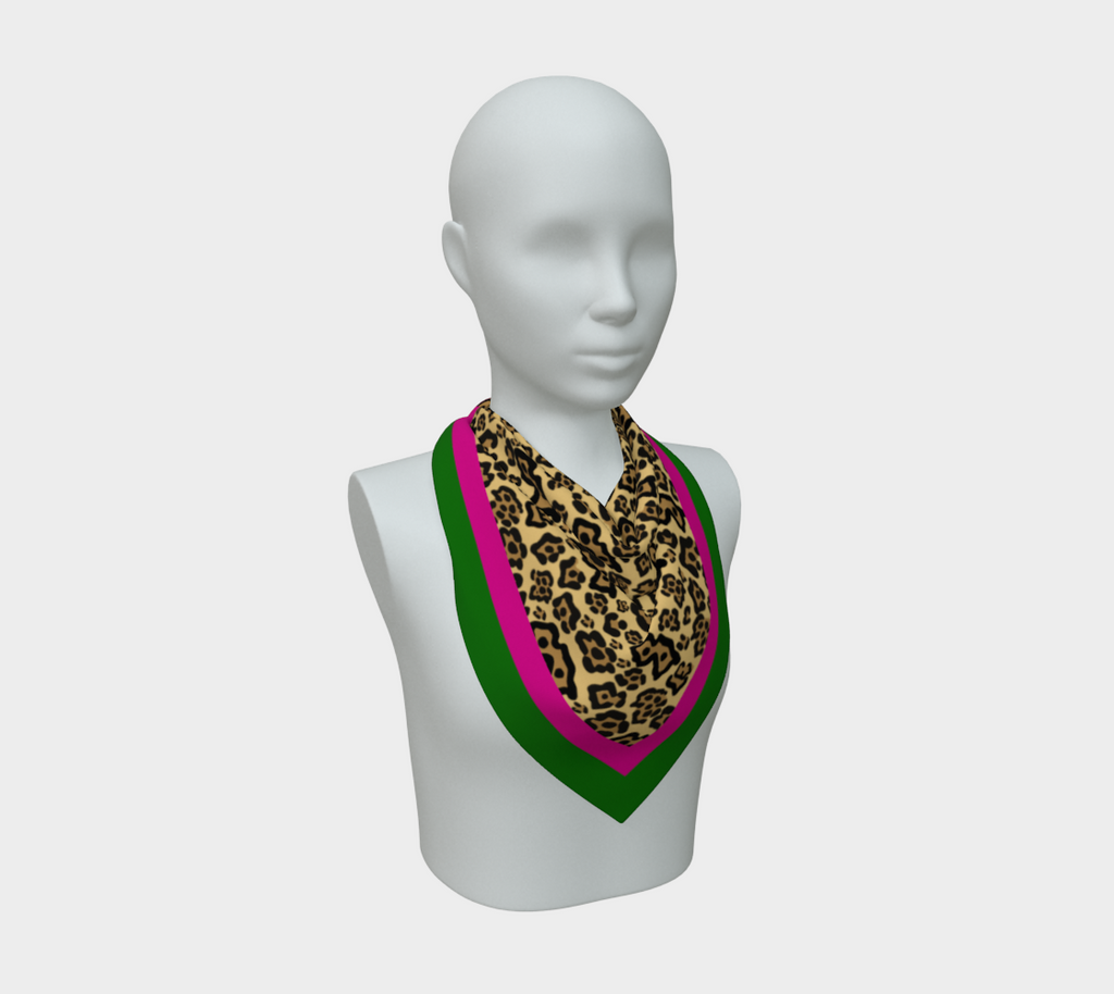 NJ LEOPARD NEW JERSEY LEOPARD PINK GREEN