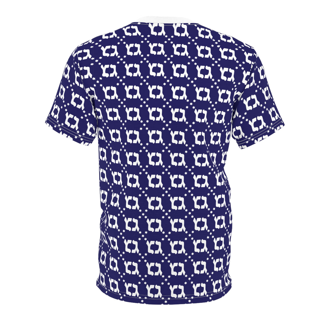 Gelty Navy GImmel Gimmel Holiday Shirt