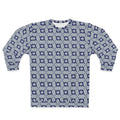 BLUE GELTY GIMMEL GIMMEL HANUKAH SWEATSHIRT HOLIDAY SWEATER