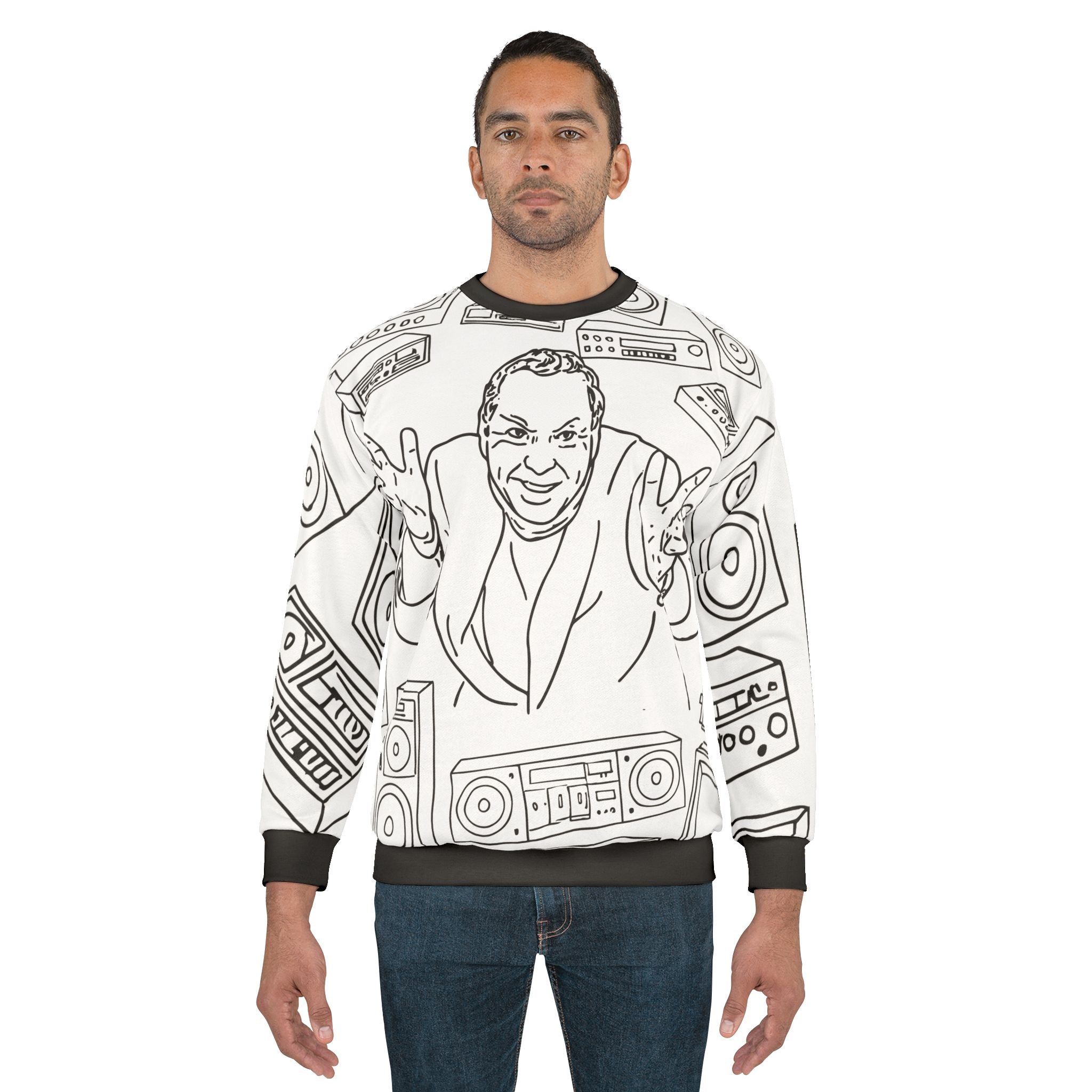 INsane New York Retro NEW JERSEY STEREO CRAZY Unisex Sweatshirt