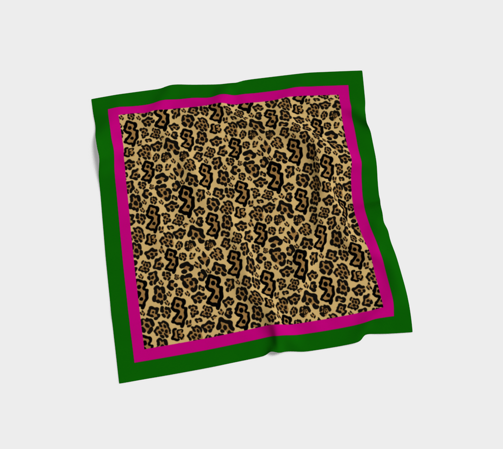 NJ LEOPARD NEW JERSEY LEOPARD PINK GREEN