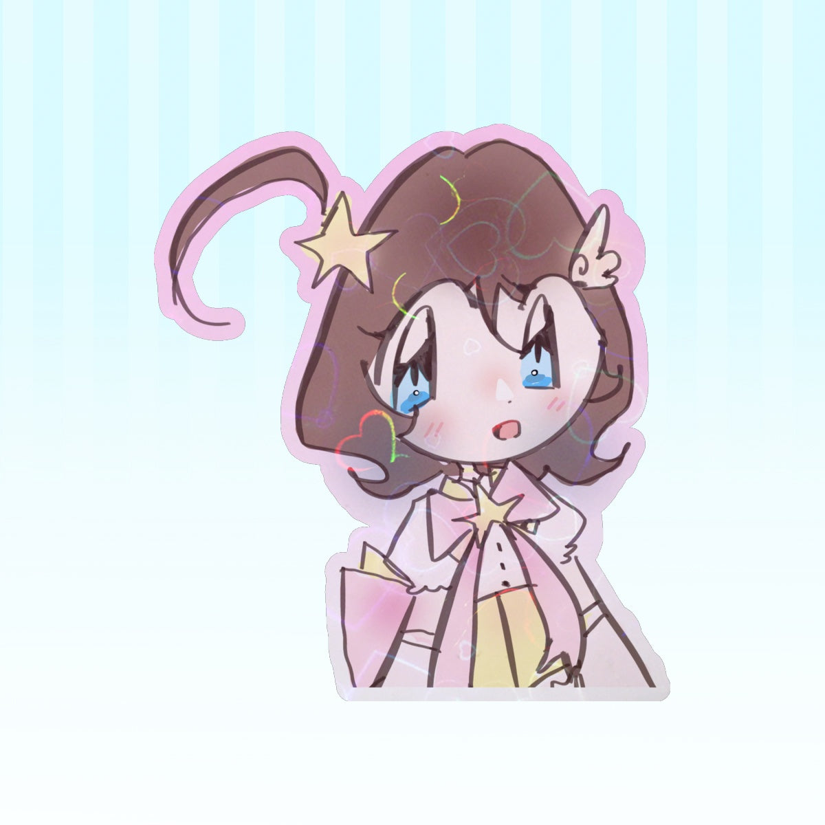 Goldie Silly Cute Sticker !! ٩(๑❛ᴗ❛๑)۶ Original art by Goldie