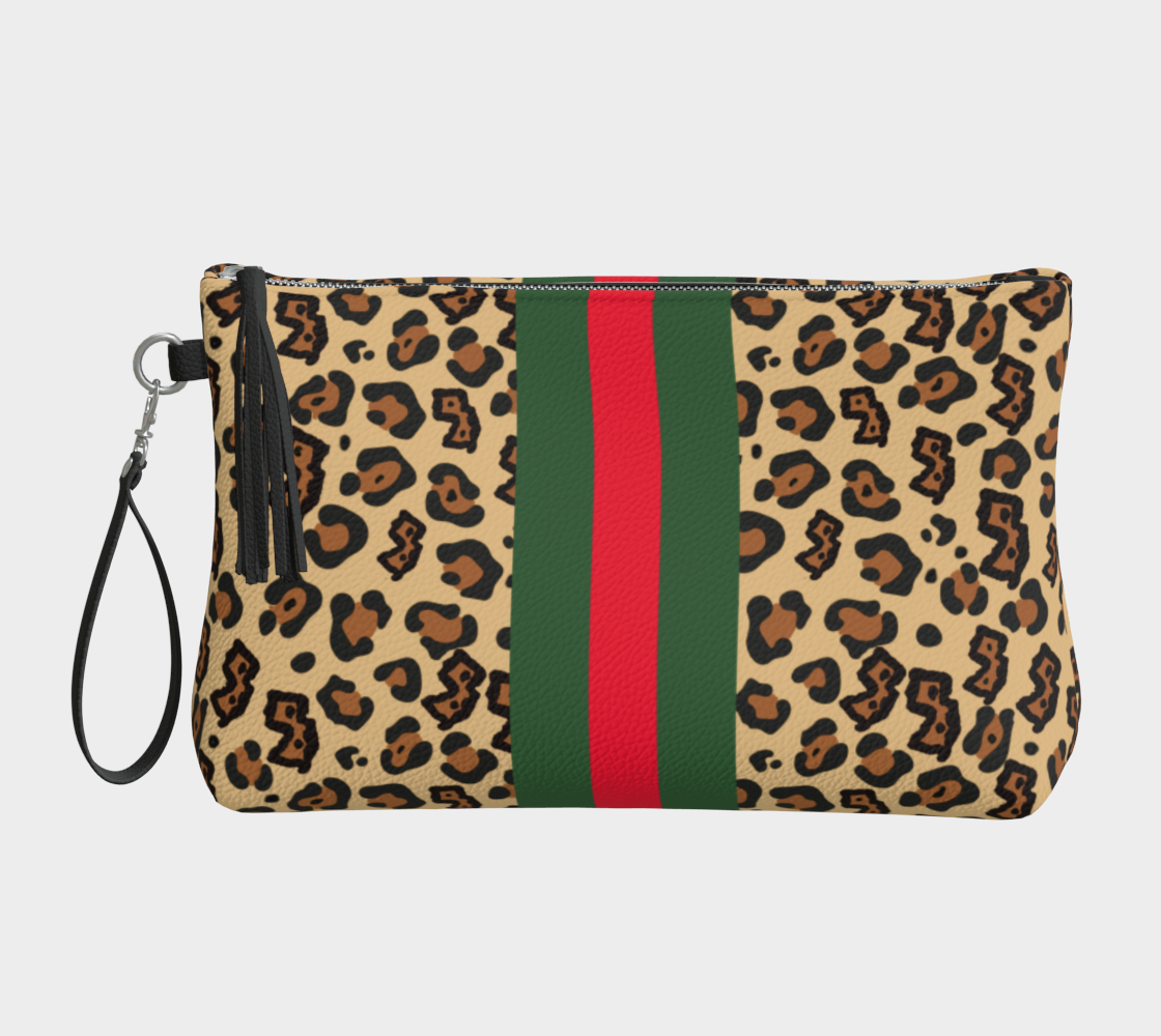 Jersey Leopard pouch