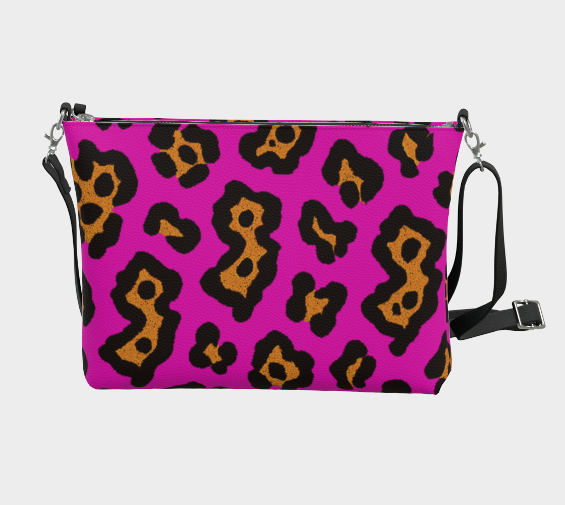 New Jersey Leopard neon bag