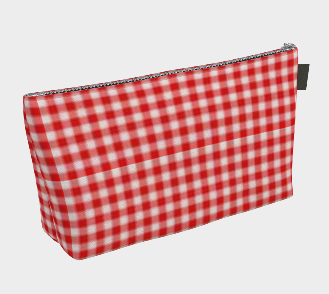 Goldie Silly Strawberry Gingham Case Bag