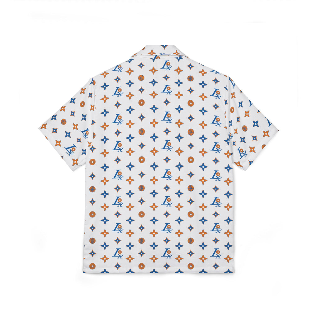 MY BAGELS JEWISH BASKETBALL BAGEL SHIRT NEW YORK KNICKS Lounge Hawaiian Shirt