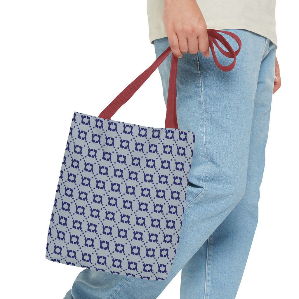 BLUE Gelty Gimmel Gimmel Hanukah Tote