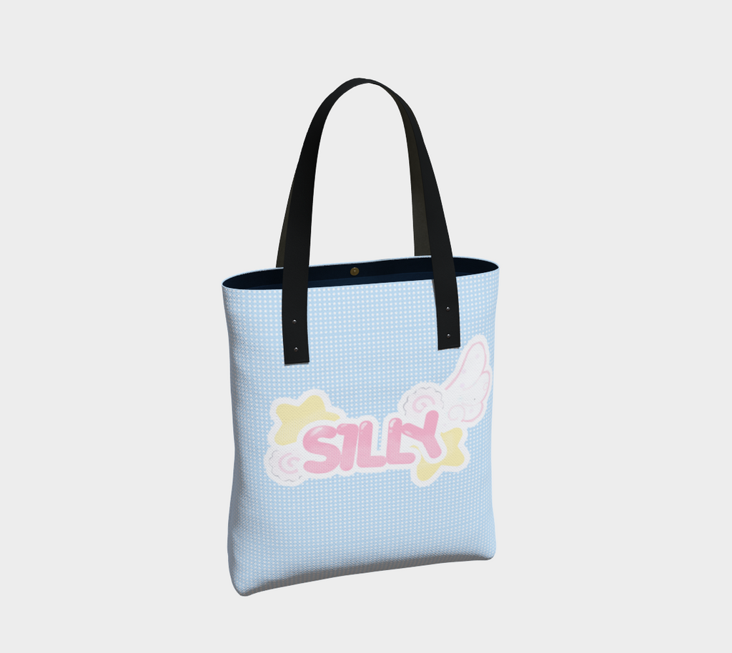 Blue Sweet Dreams Goldie Silly Tote