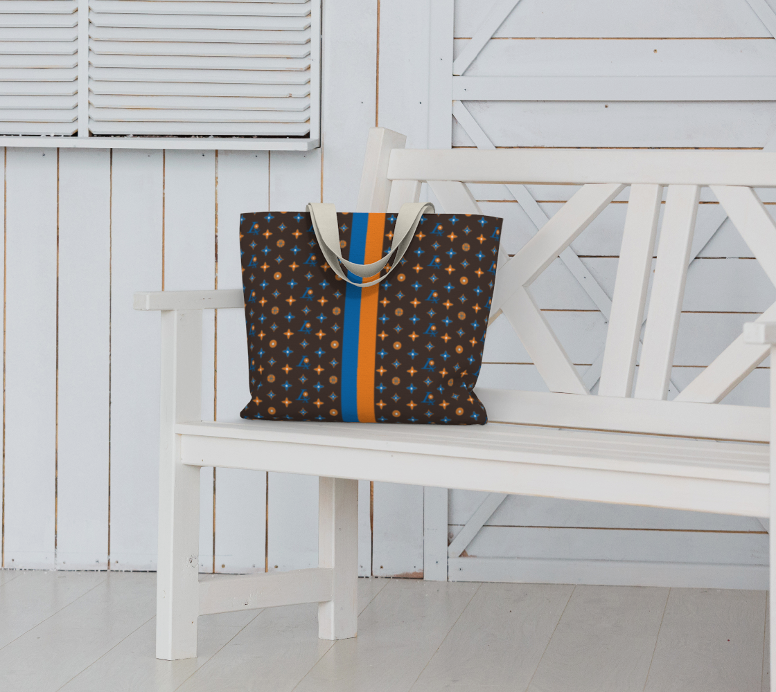BAGELS JEWISH NY BASKETBALL BAGEL TOTE IN TOASTED
