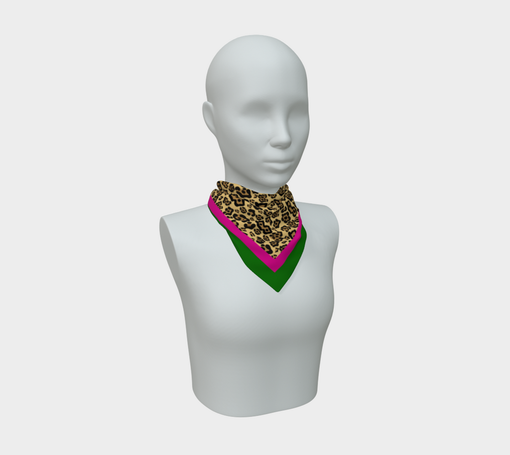 NJ LEOPARD NEW JERSEY LEOPARD PINK GREEN