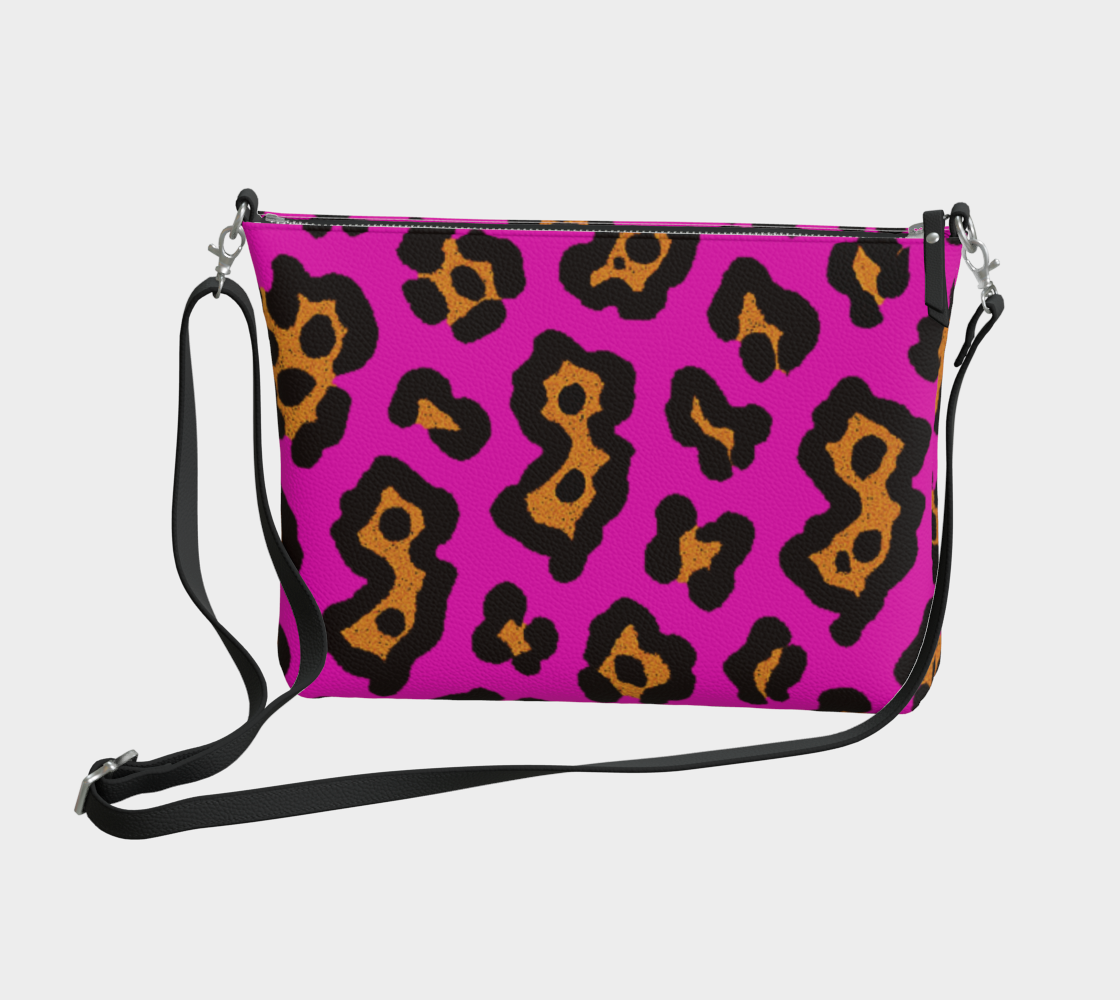 New Jersey Leopard neon bag