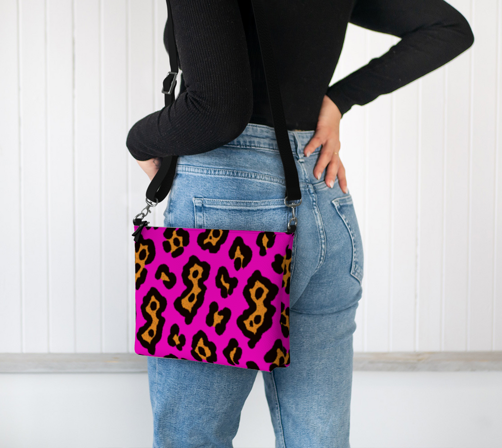 New Jersey Leopard neon bag