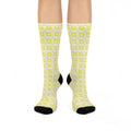 Yellow Gelty GIMMEL GIMMEL Hanukah Holiday Socks