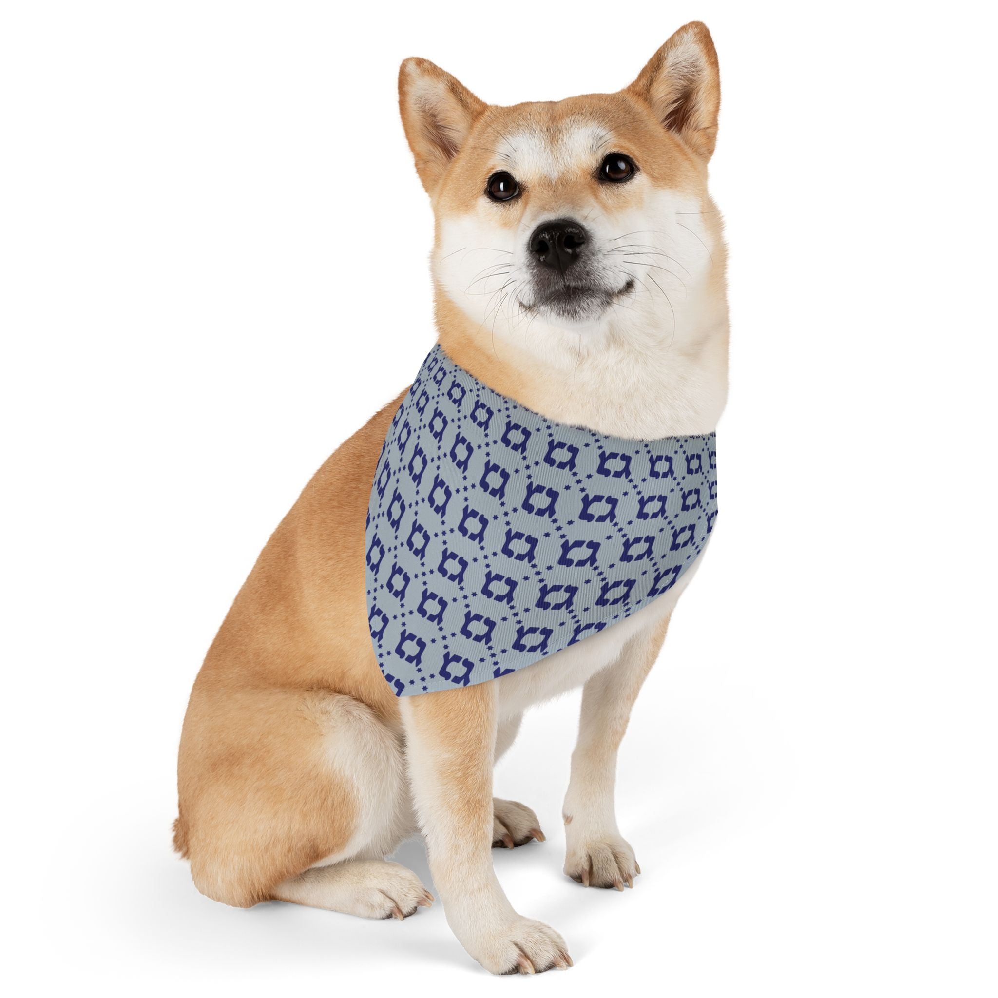Gelty Blue Gimmel Gimmel Pet Bandana Collar for Dogs