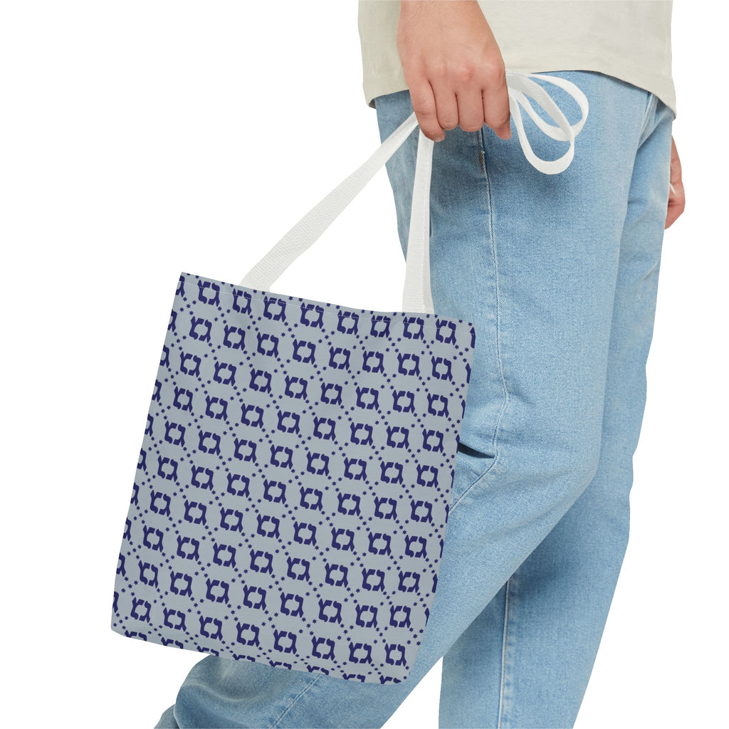 BLUE Gelty Gimmel Gimmel Hanukah Tote