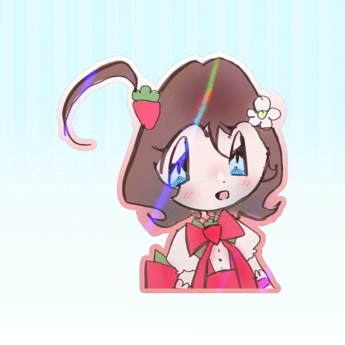 Goldie Cute Strawberry Sticker !!