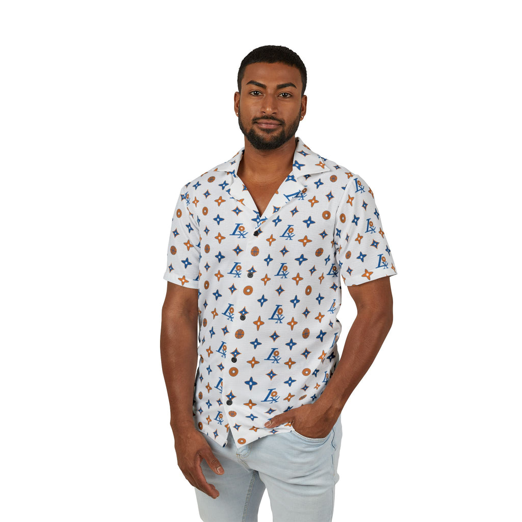 MY BAGELS JEWISH BASKETBALL BAGEL SHIRT NEW YORK KNICKS Lounge Hawaiian Shirt