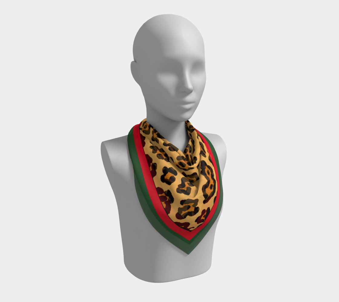 New JERSEY LEOPARD Scarf