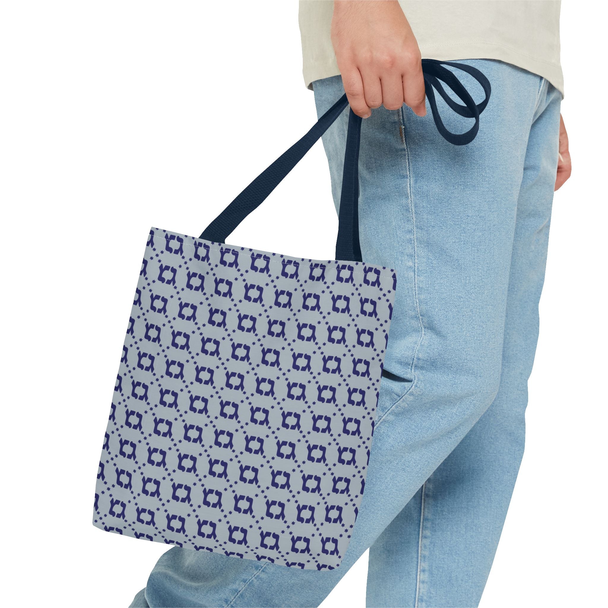 BLUE Gelty Gimmel Gimmel Hanukah Tote