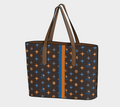 NY KNICKS BAGELS AND LOX VEGAN LEATHER TOTE TOASTED or CREAM CHEESE