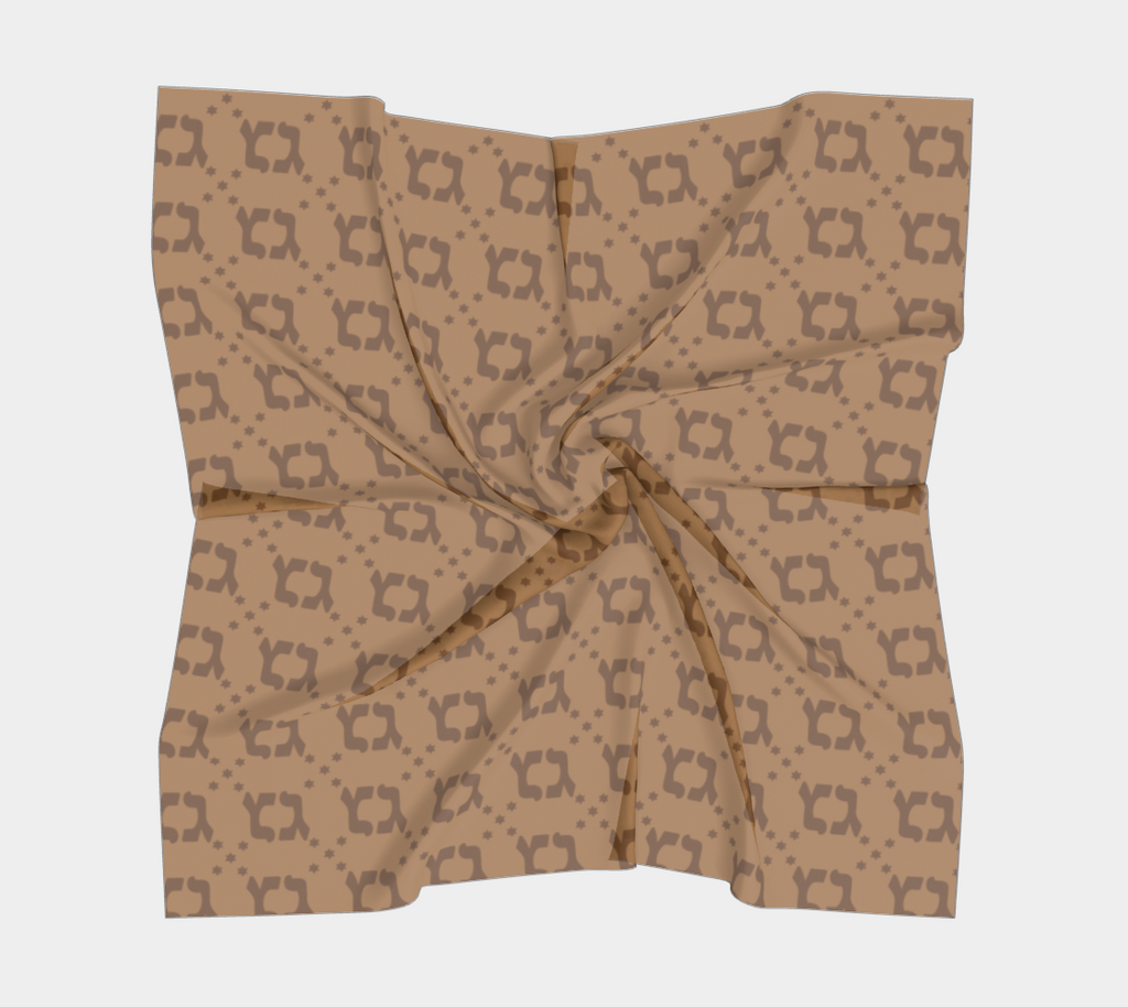 GELTY BROWN SCARF