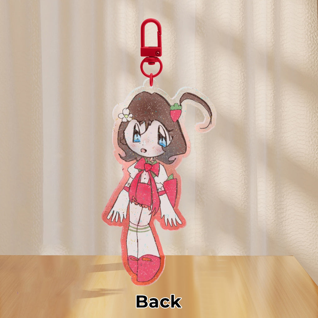 Goldie Cute Strawberry keychain !! ٩(๑❛ᴗ❛๑)۶
