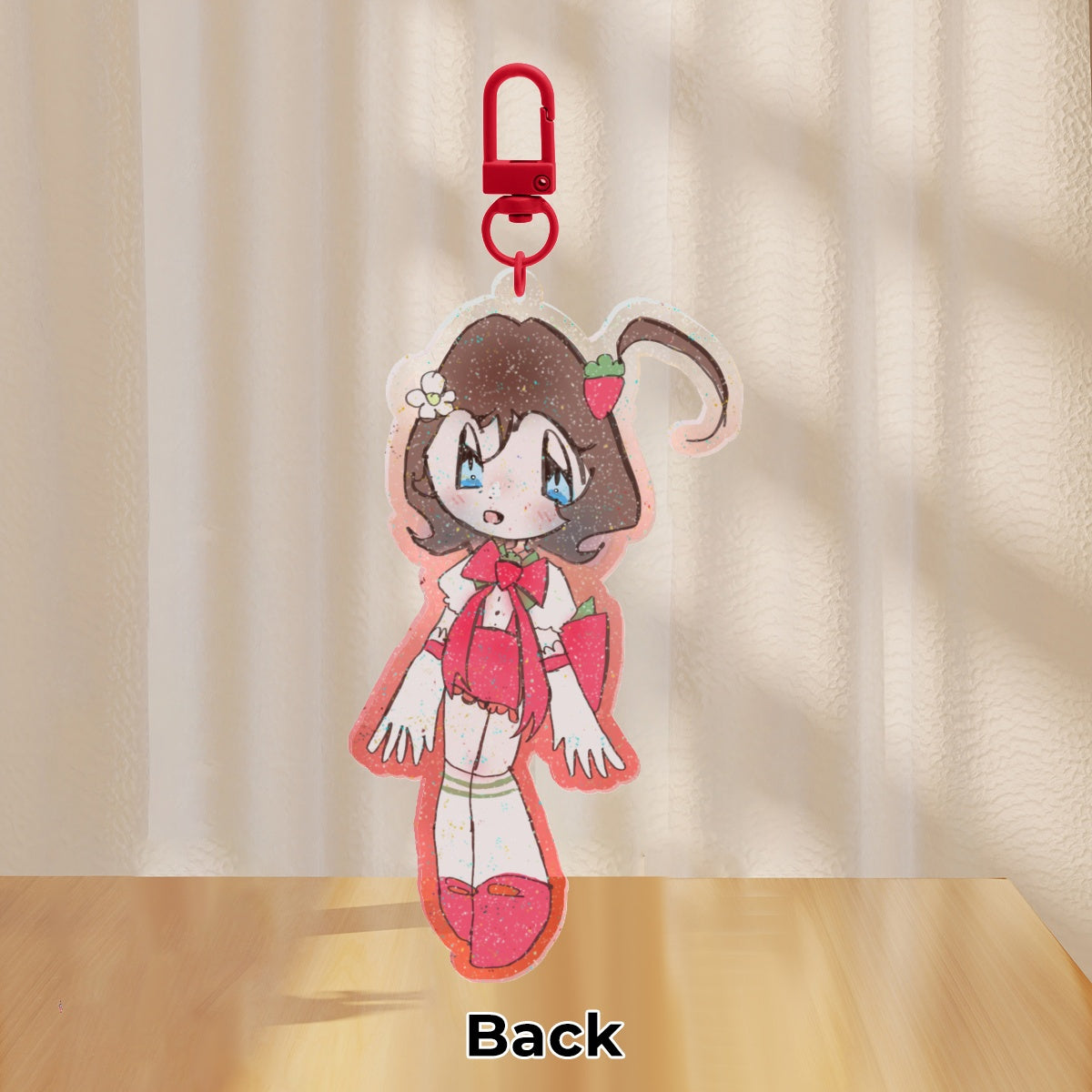 Goldie Cute Strawberry keychain !! ٩(๑❛ᴗ❛๑)۶