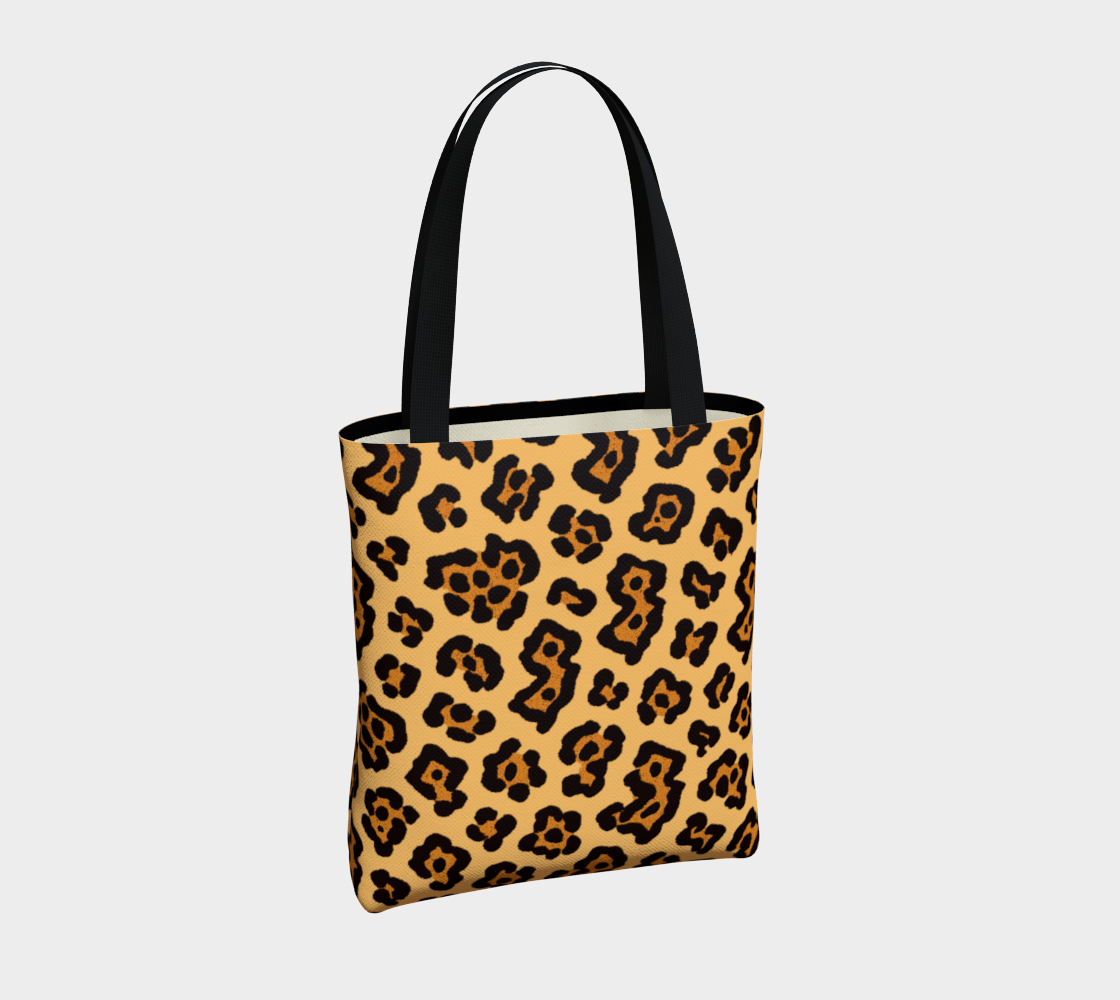 New Jersey leopard tote