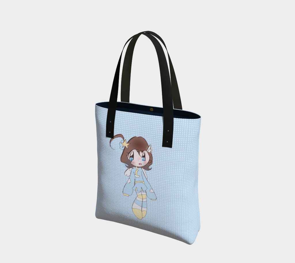 Blue Sweet Dreams Goldie Silly Tote