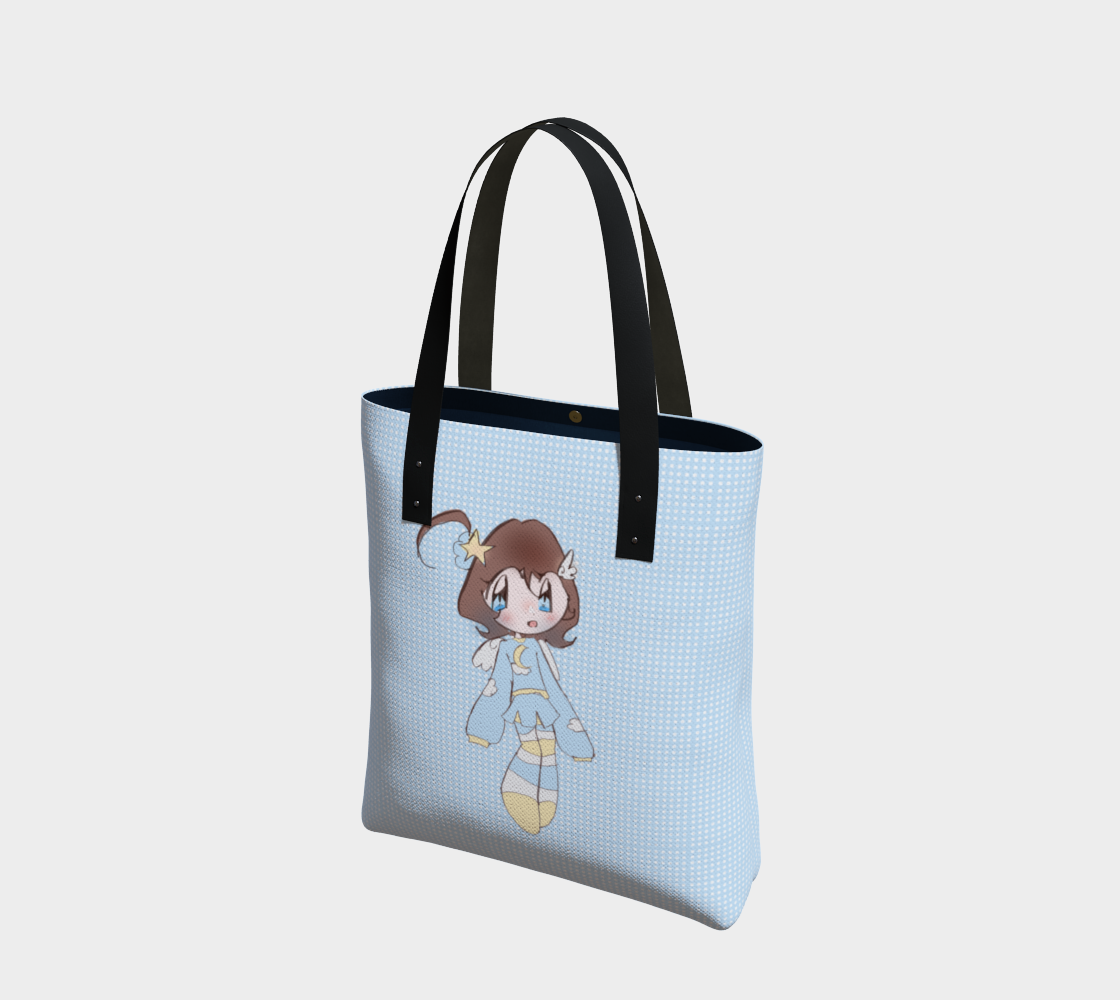 Blue Sweet Dreams Goldie Silly Tote