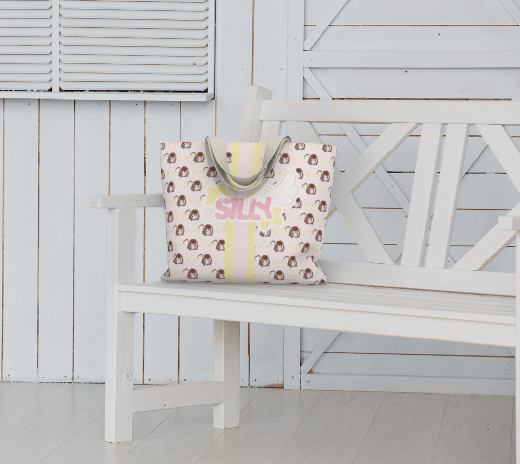 Silly LOGO GOLDIE TOTE BAG