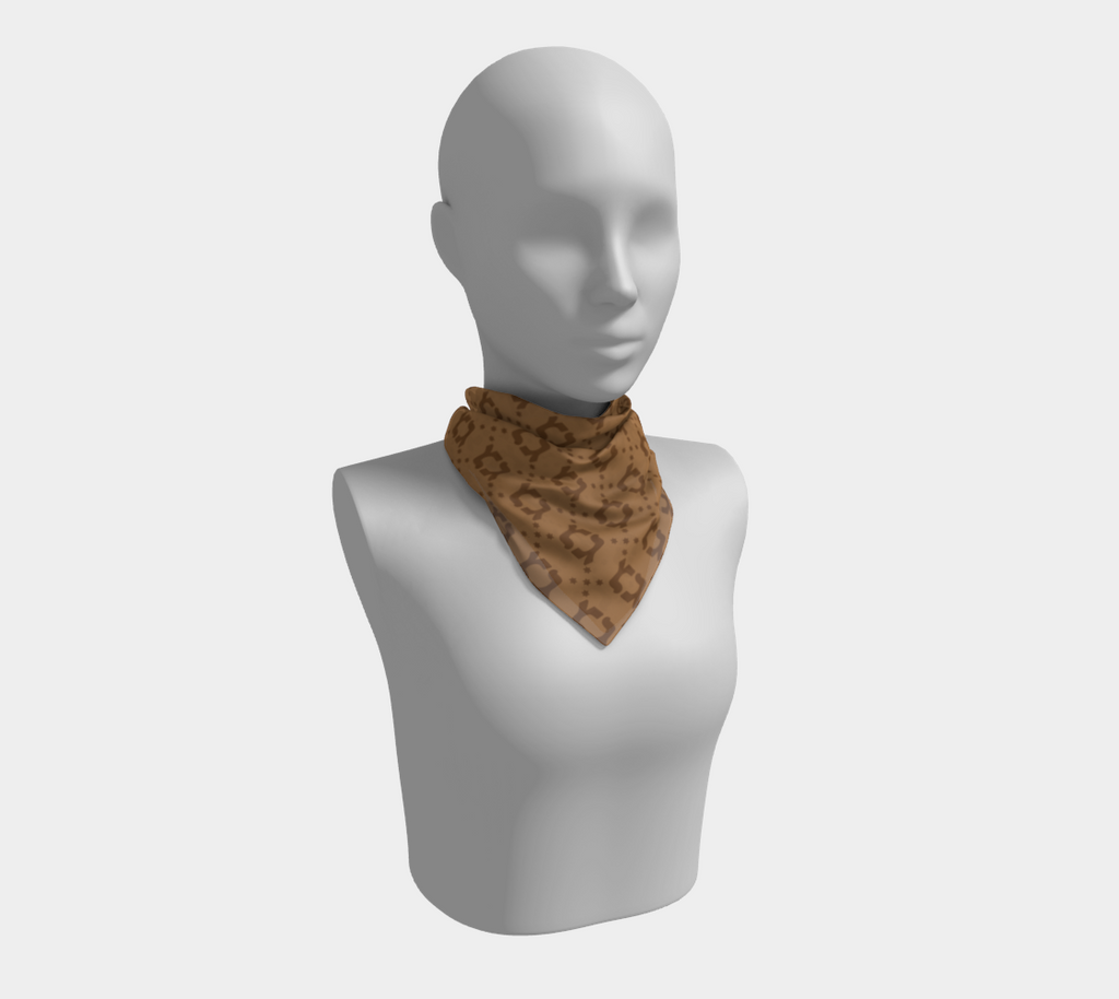 GELTY BROWN SCARF