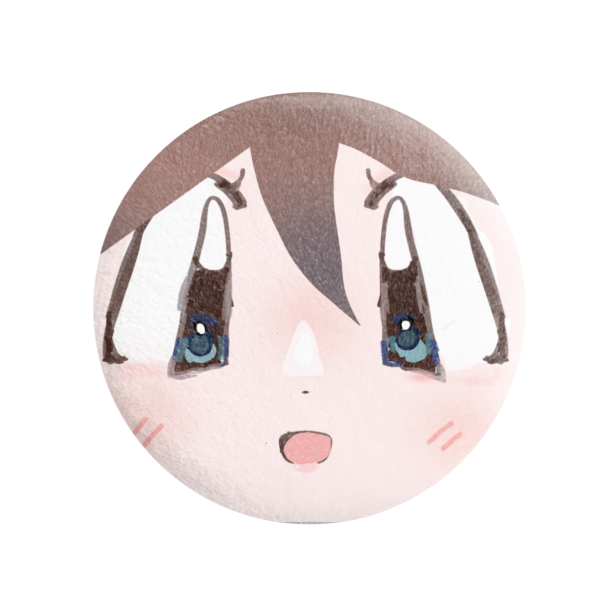 Goldie cute face plush pin !! ٩(๑❛ᴗ❛๑)۶