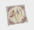 Lilac and Bee Flora Scarf