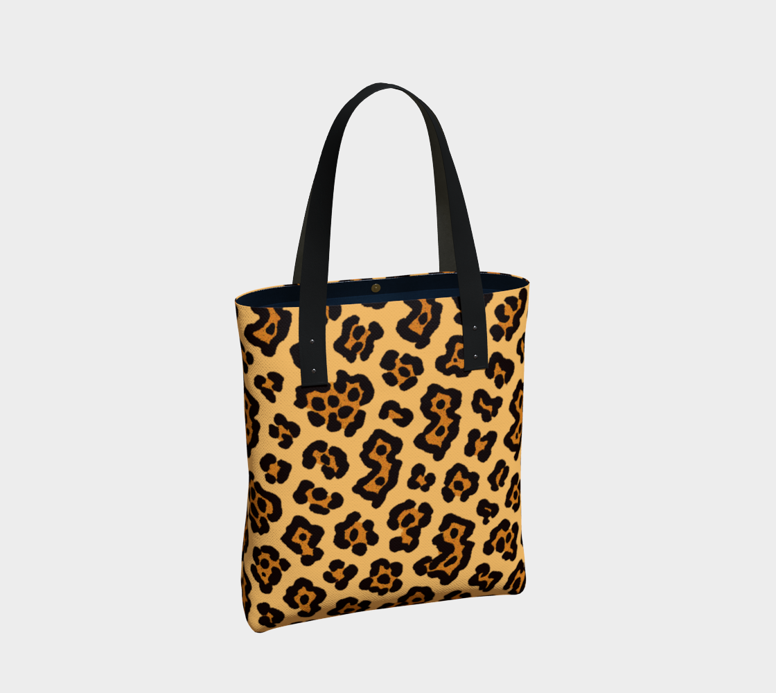 New Jersey leopard tote