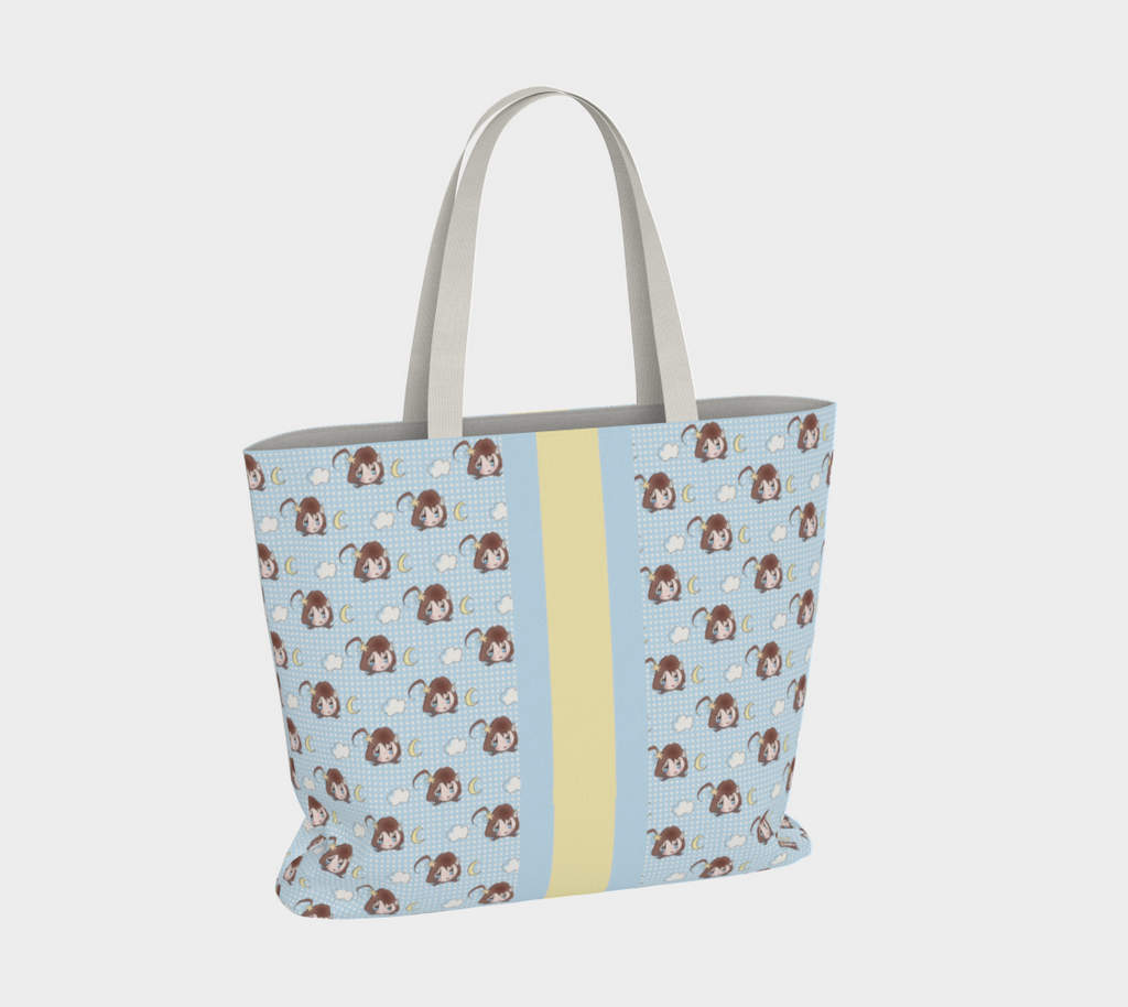 Blue Sweet Dreams Goldie Silly large toteBAG