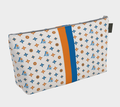 CREAM CHEESE Bagels and Basketball Knicks ZIP pouch