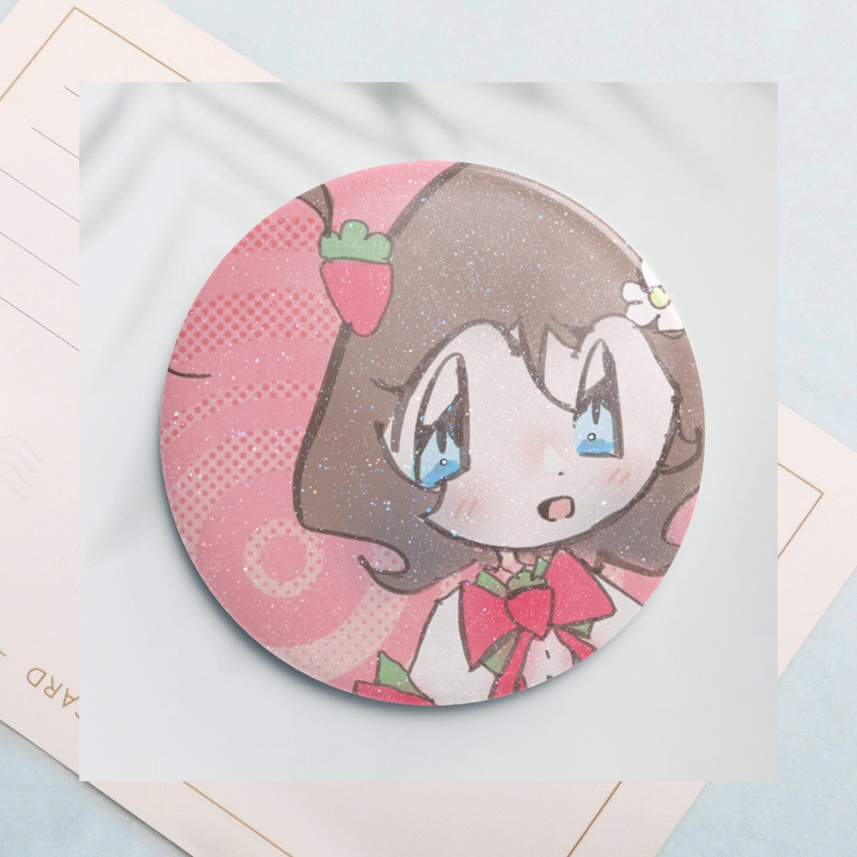 Goldie Cute Strawberry pin !! ٩(๑❛ᴗ❛๑)۶