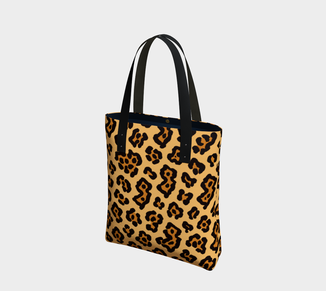 New Jersey leopard tote