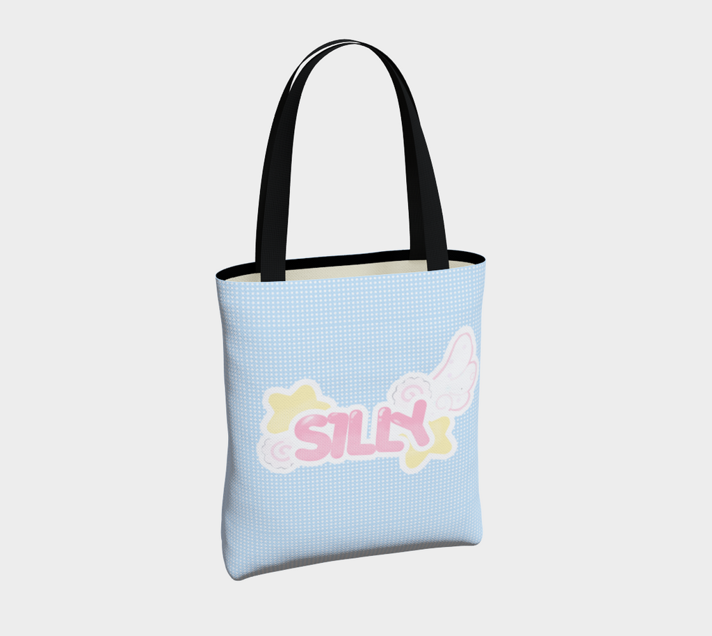 Blue Sweet Dreams Goldie Silly Tote