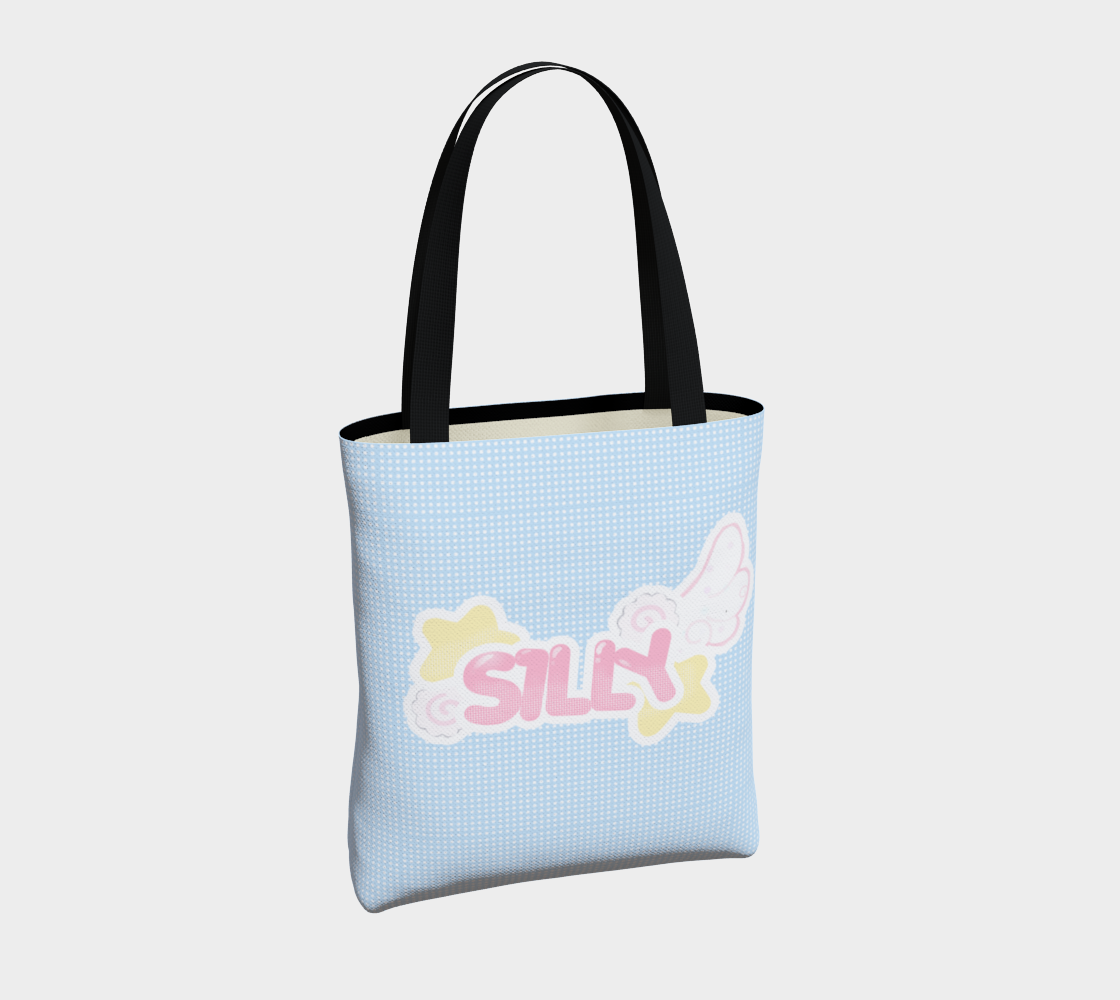 Blue Sweet Dreams Goldie Silly Tote