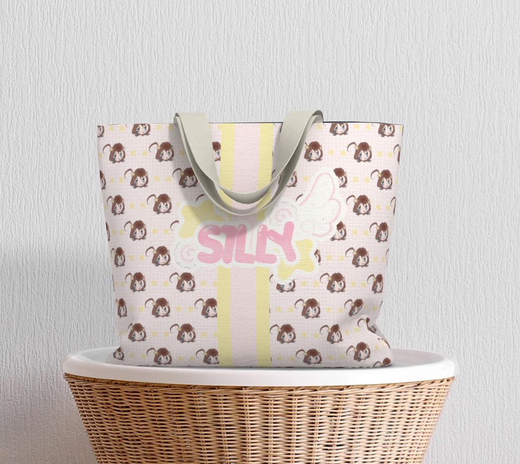 Silly LOGO GOLDIE TOTE BAG