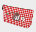 Goldie Silly Strawberry Gingham Case Bag
