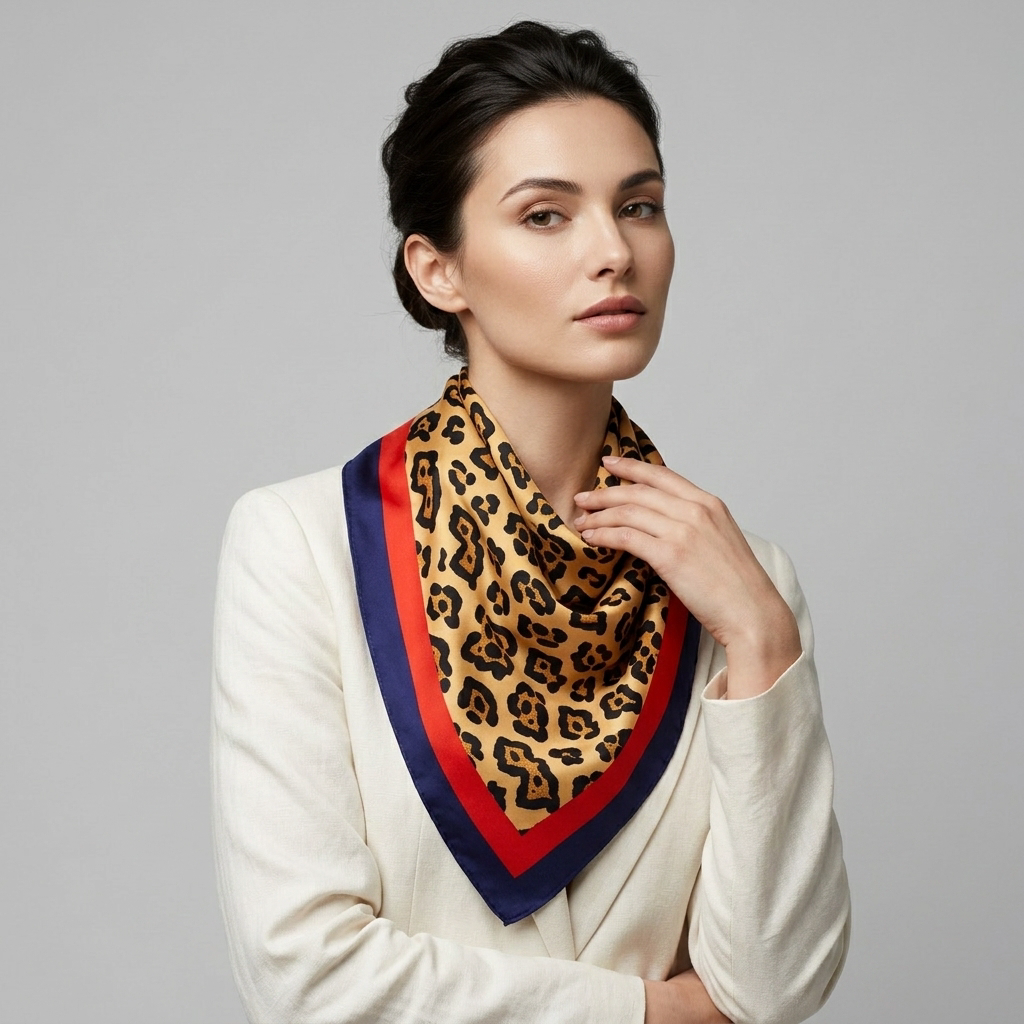 New Jersey Leopard Navy Red