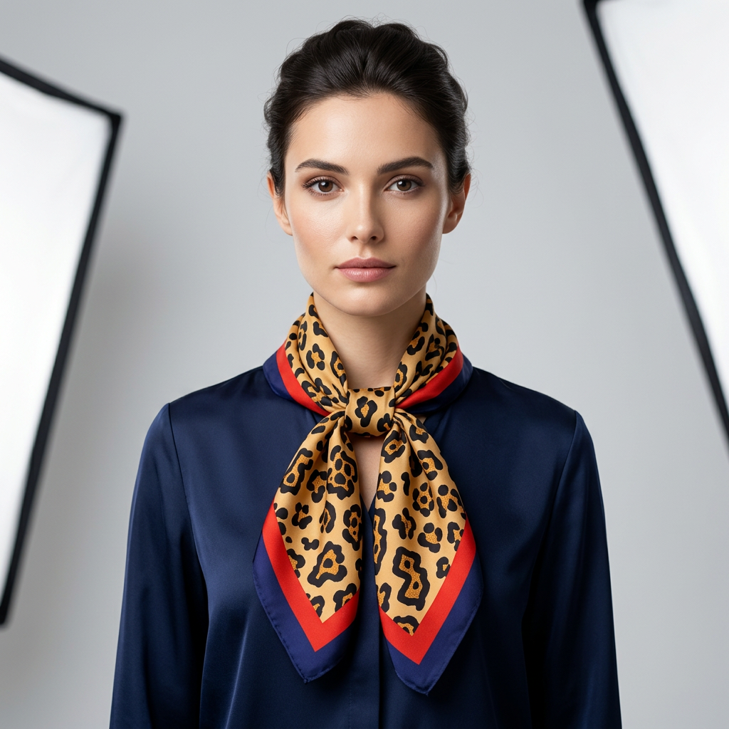 New Jersey Leopard Navy Red